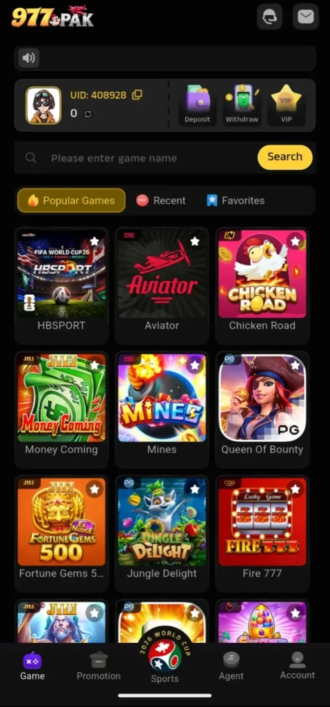 977PAK Game